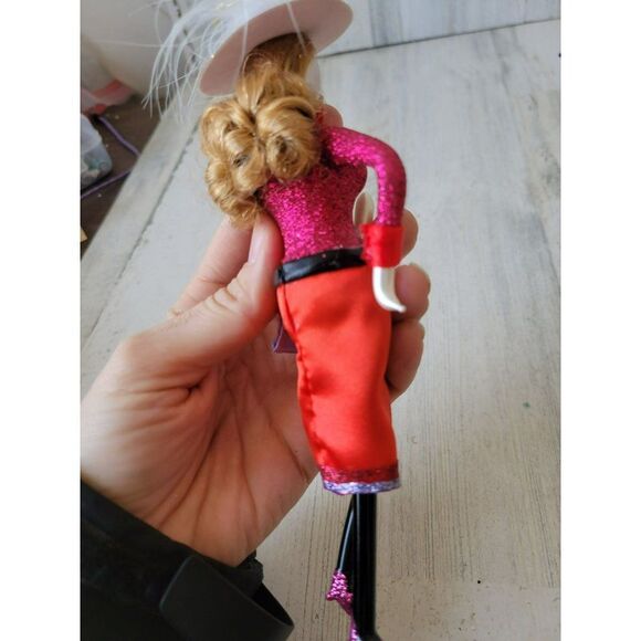 Vintage de carlini Italian lady glass ornament lady shopping fancy fashion purse - Picture 6 of 7